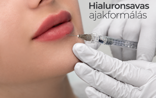 Hialuronsavas ajakformálás